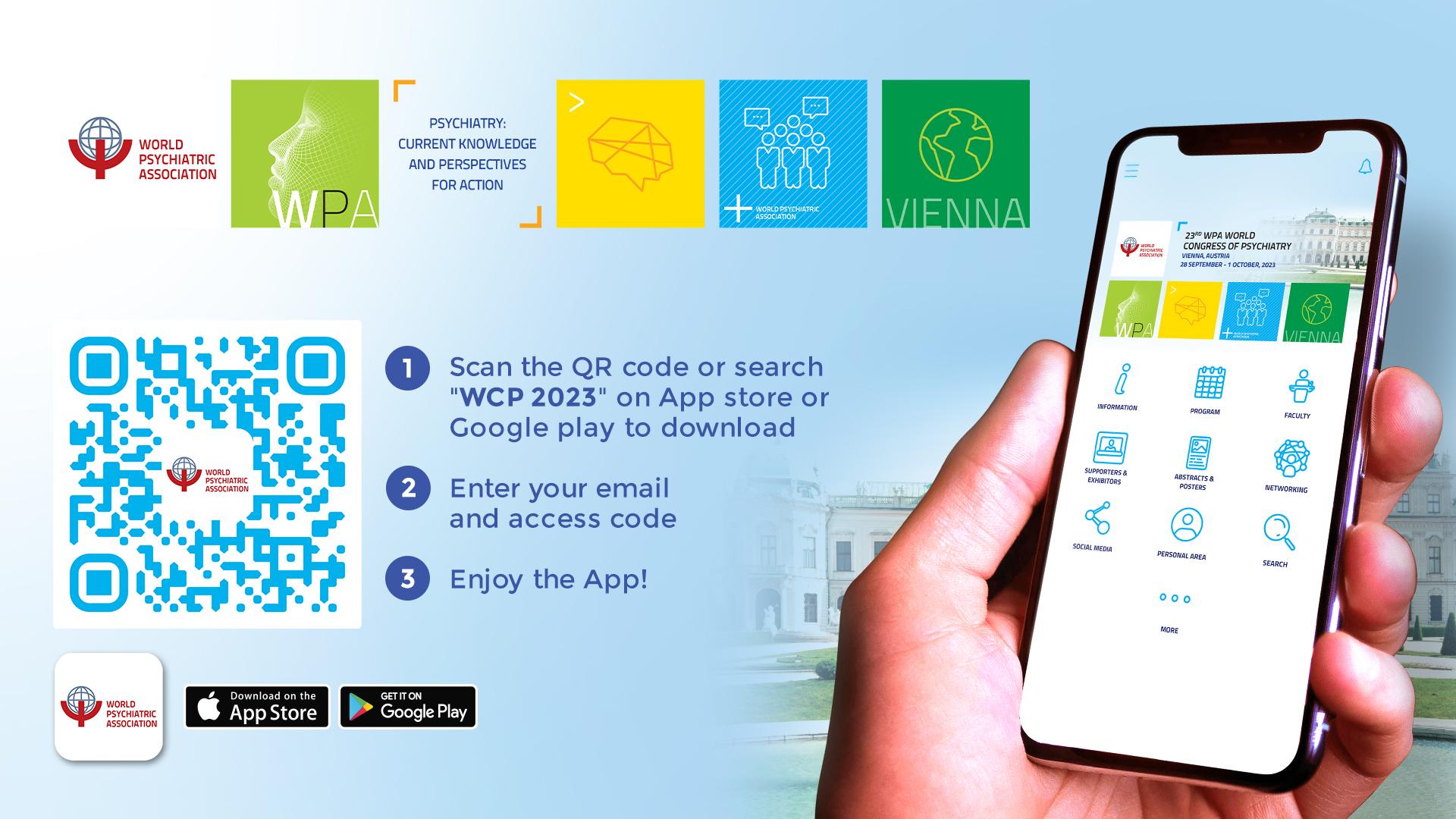 APP QR code WCP 2023